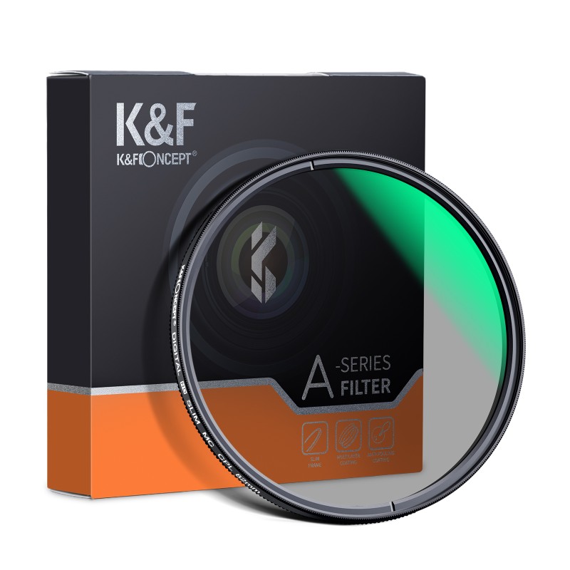 K&F Concept CPL filter Nano A met multi layer coating - 55mm