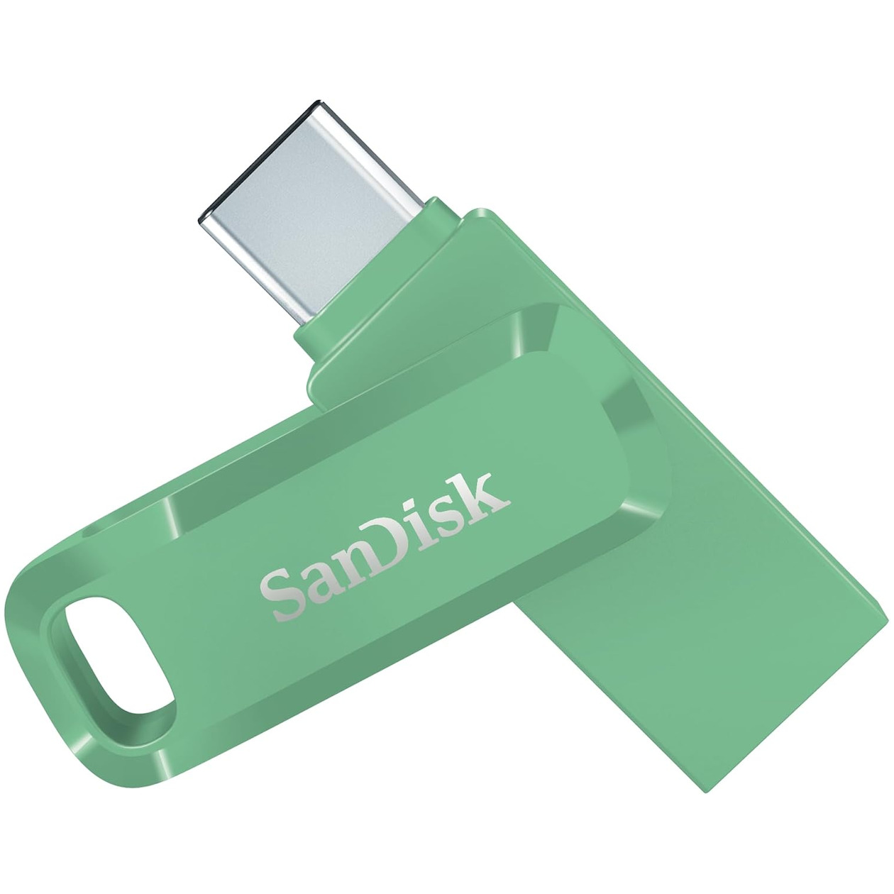 SanDisk ULTRA DUAL DRIVE GO TYPE-C 64GB USB-sticks Groen