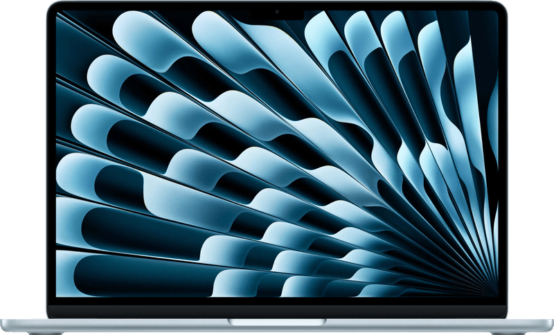 Apple MacBook Air 13 inch M5 (10 core CPU/10 core GPU) 24GB/1TB Blauw QWERTY