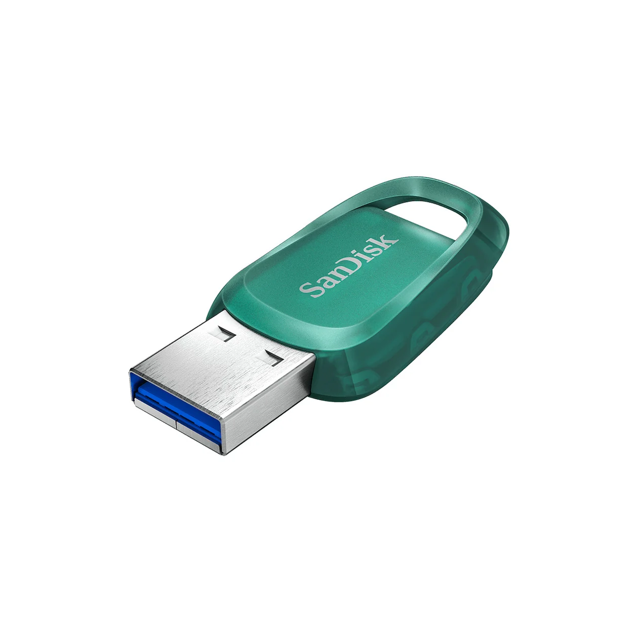 SanDisk USB Ultra ECO 256GB 100MB/s - USB3.2 USB-sticks Groen
