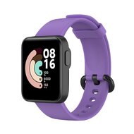 Classic siliconen sportbandje - Paars - Xiaomi Mi Watch Lite / Redmi Watch