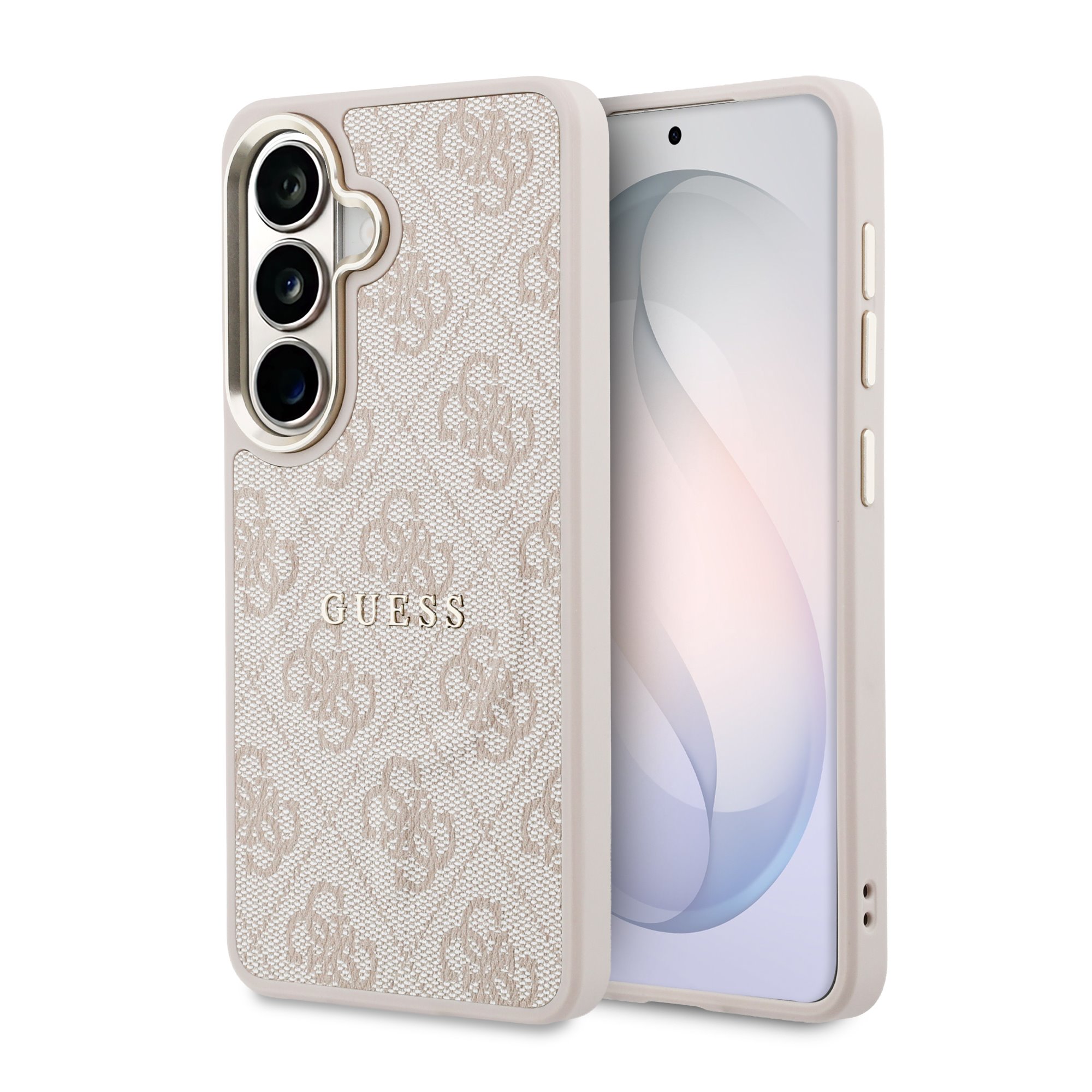 Guess 4G Gold Frame Samsung Galaxy S26 met MagSafe - Roze