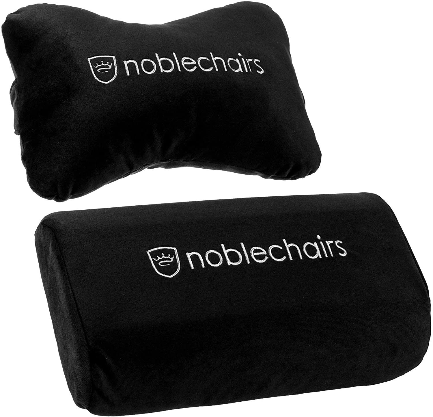 Noblechairs Kussenset zwart/wit