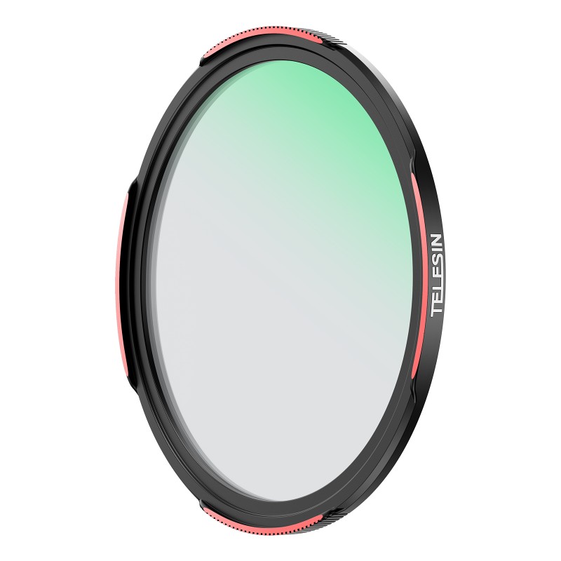 Telesin 67mm 1/4 black soft filter voor smartphones en DSLR-camera's