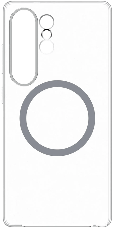 Samsung Galaxy S25 Ultra Back Cover met Magneet Transparant