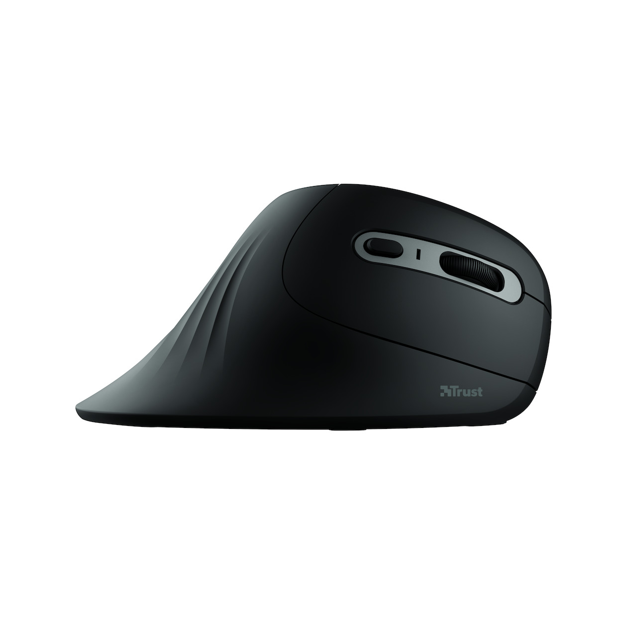 Trust Verro Ergonomische draadloze muis Muis Zwart