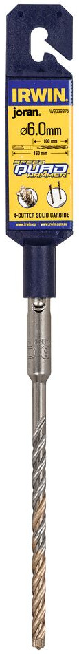 Irwin SDS-plus betonboor 4C Quad 6x160mm