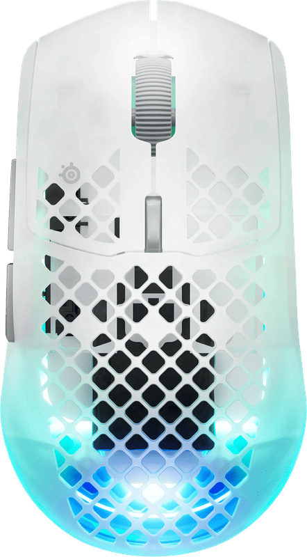 SteelSeries Aerox 3 Gen 2 Draadloze Gaming Muis Ghost