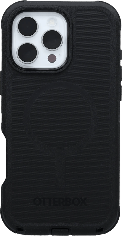 OtterBox Defender Apple iPhone 16 Pro Max Back Cover Zwart met MagSafe