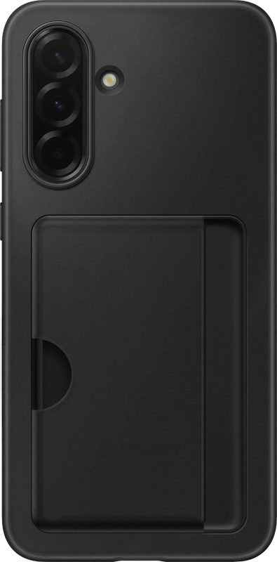 Samsung Galaxy A36 Card Slot Back Cover Zwart