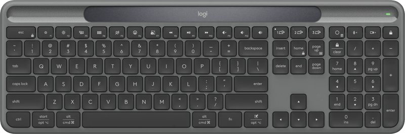 Logitech Signature Slim Solar+ Draadloos Toetsenbord QWERTY