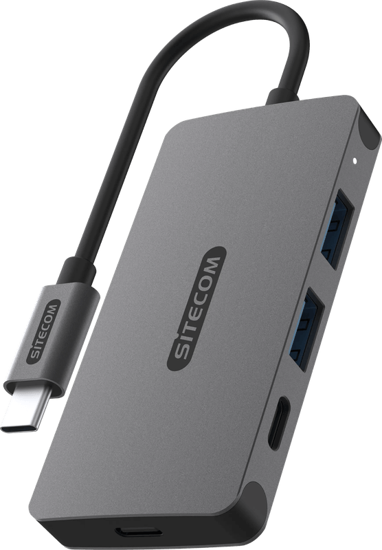 Sitecom USB-C naar USB-A/USB-C Hub