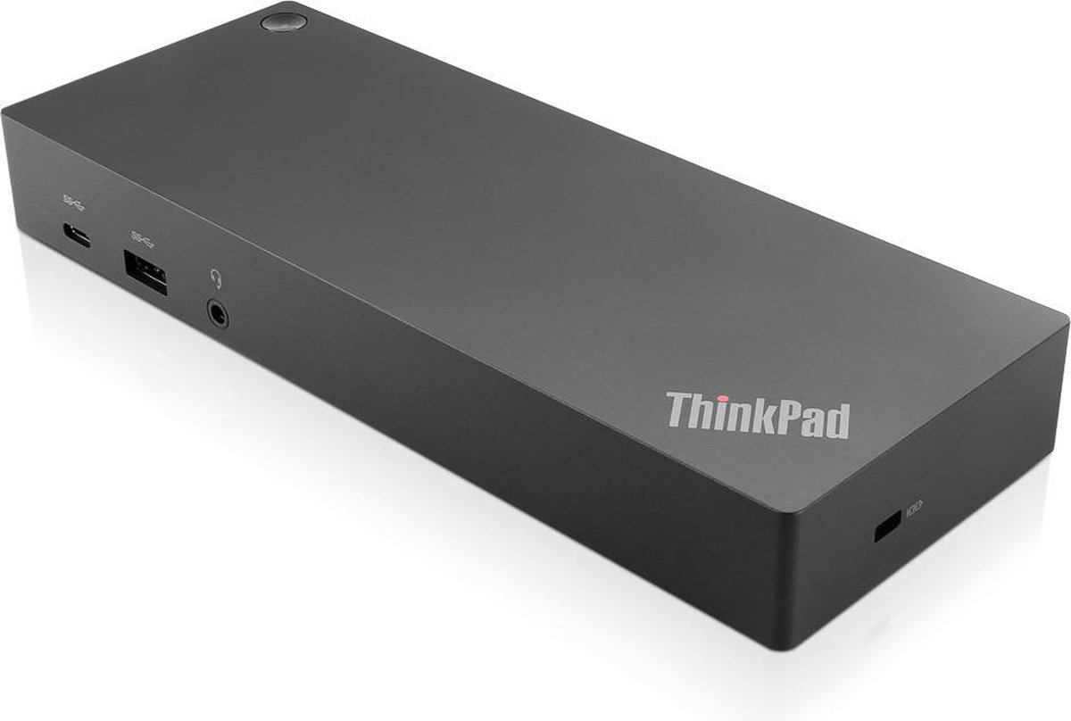Lenovo ThinkPad Hybrid USB-C with USB-A Dock Bedraad USB 3.2 Gen 2 (3.1 Gen 2) Type-C Zwart