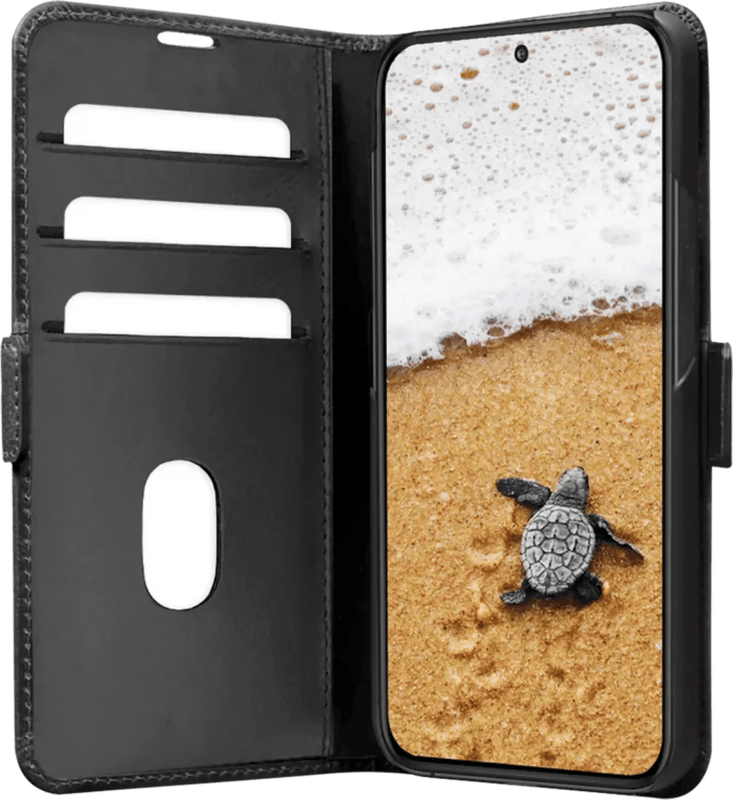 DBramante1928 Copenhagen Slim Samsung Galaxy S25 Book Case Leer Zwart