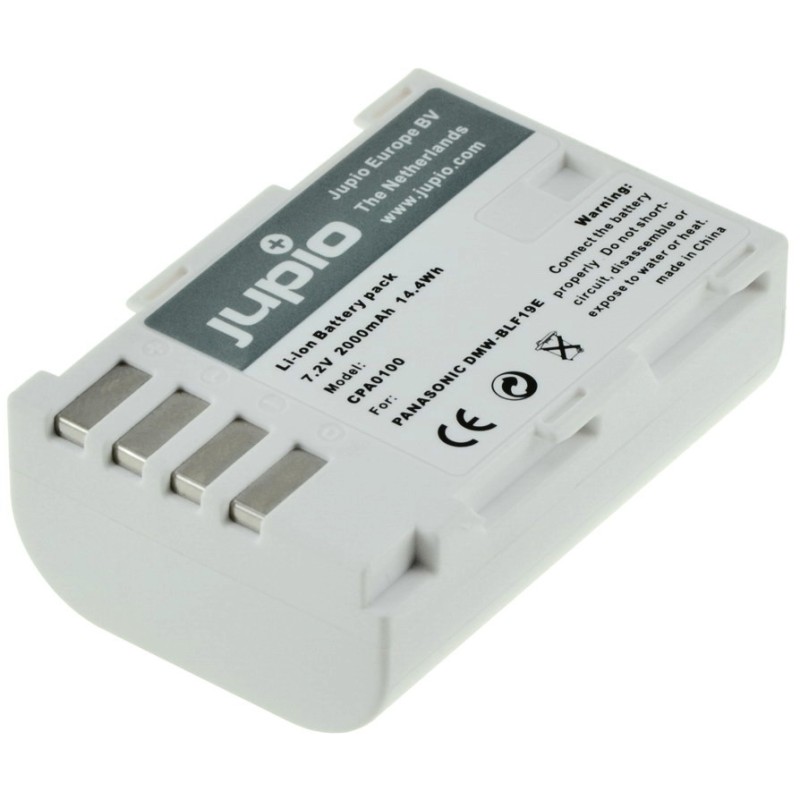 Camera-accu DMW-BLF19 voor Panasonic - Jupio Ultra