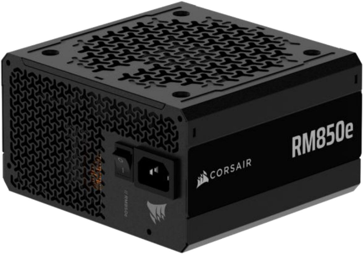 Corsair RM Series RM850e - 3rd Gen - Interne Voeding - 850 Watt - 24-pin - ATX - Zwart