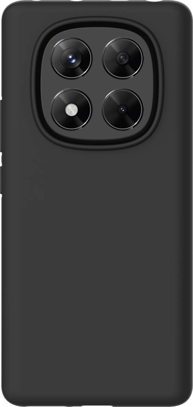 Just in Case Soft Design Xiaomi Redmi Note 14 Pro 4G Back Cover Zwart
