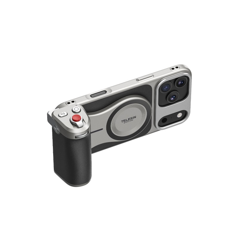 Telesin Master Grip V2 voor iPhone 17 Pro met powerbank, case en strap - Standard Kit