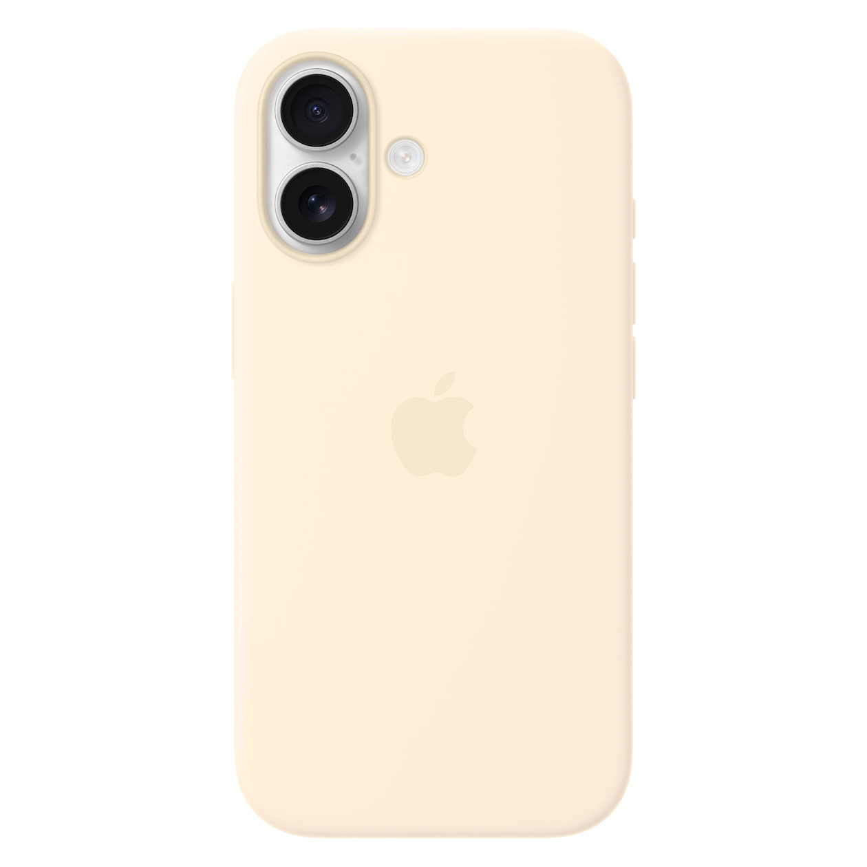 Apple iPhone 17 Silicone Case with MagSafe Telefoonhoesje Beige