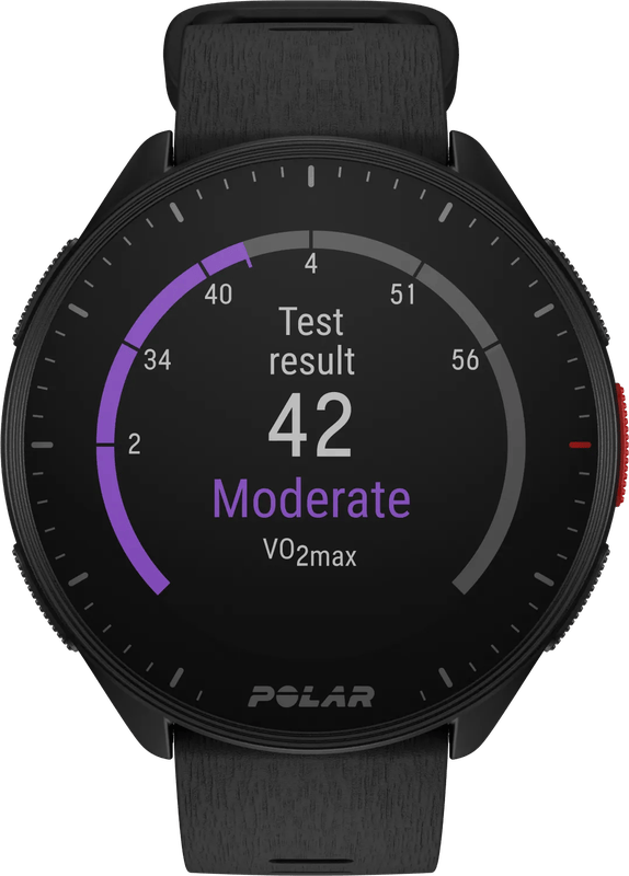 Polar Pacer Zwart