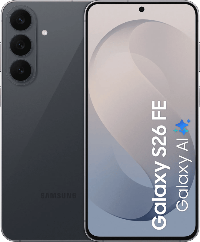 Samsung Galaxy S26FE 256GB Zwart 5G