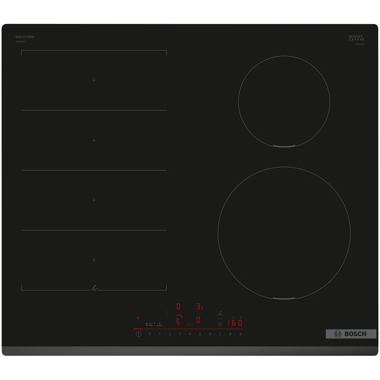 Bosch PIX631HC1E Inductie kookplaat Zwart