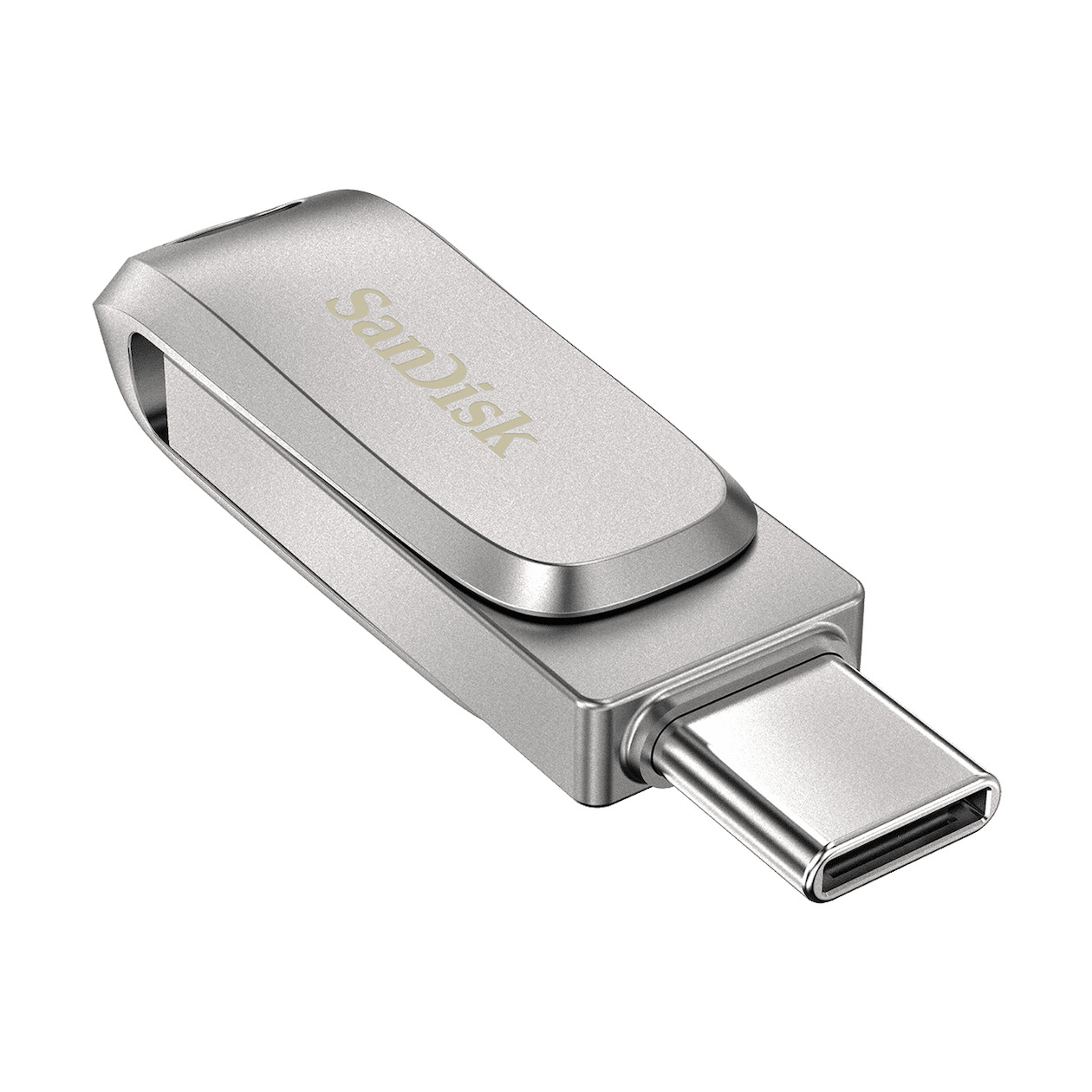 SanDisk Dual Drive Ultra 3.1 Luxe 1TB (USB-C) USB-sticks Grijs