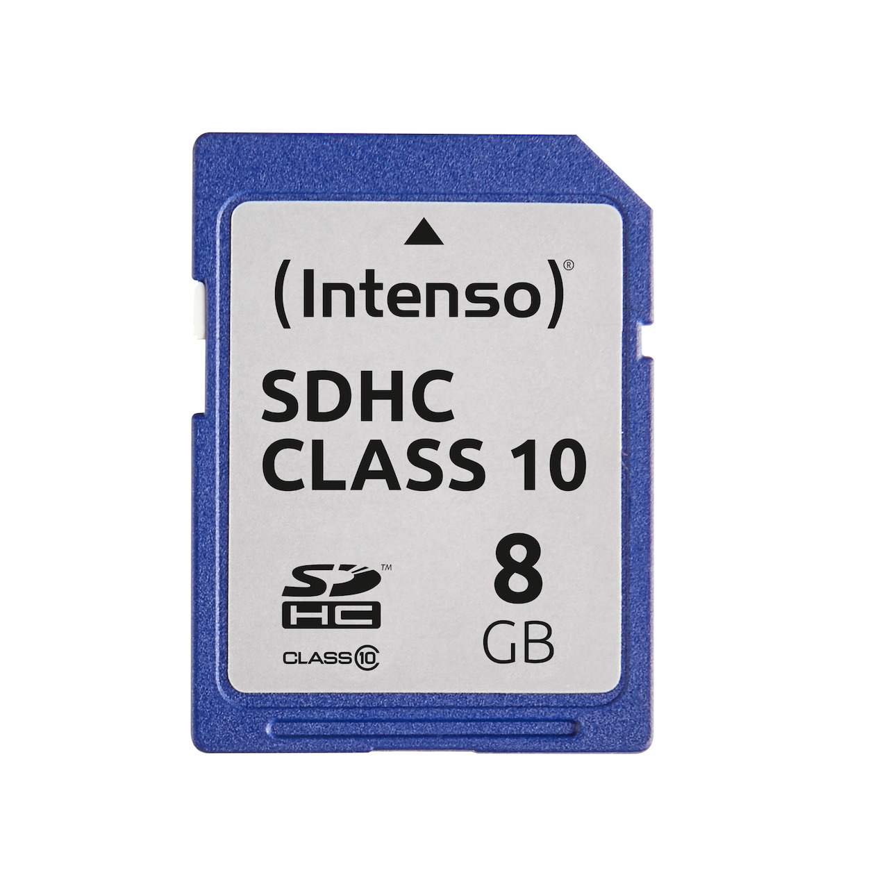 Intenso SD Card Class 10 8GB SD-Kaart Zwart