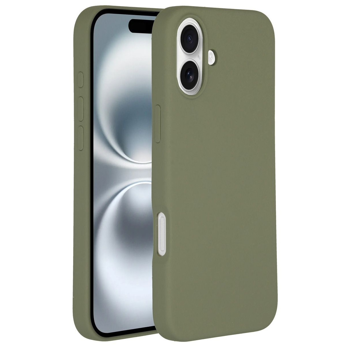 Accezz Liquid Silicone Backcover met MagSafe iPhone 16 Telefoonhoesje