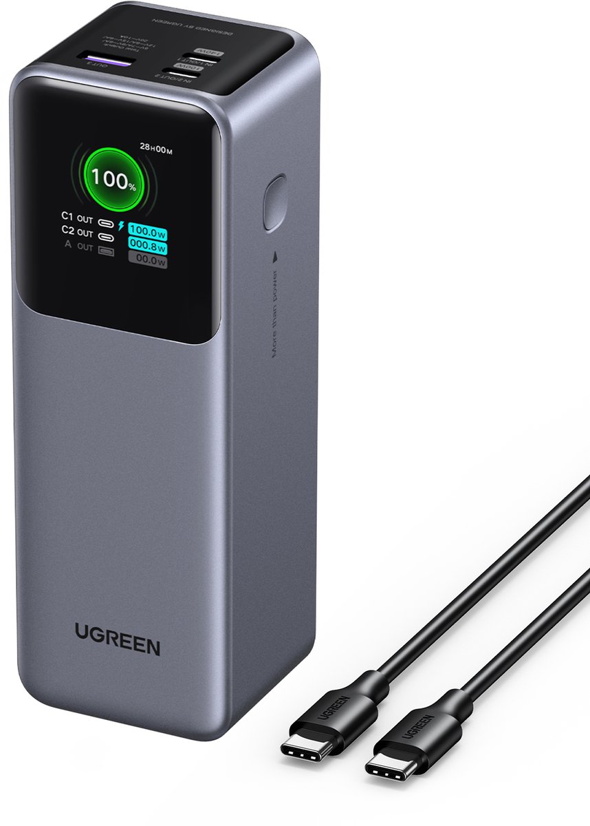 UGREEN 25000mAh 200W Fast Charging Power Bank