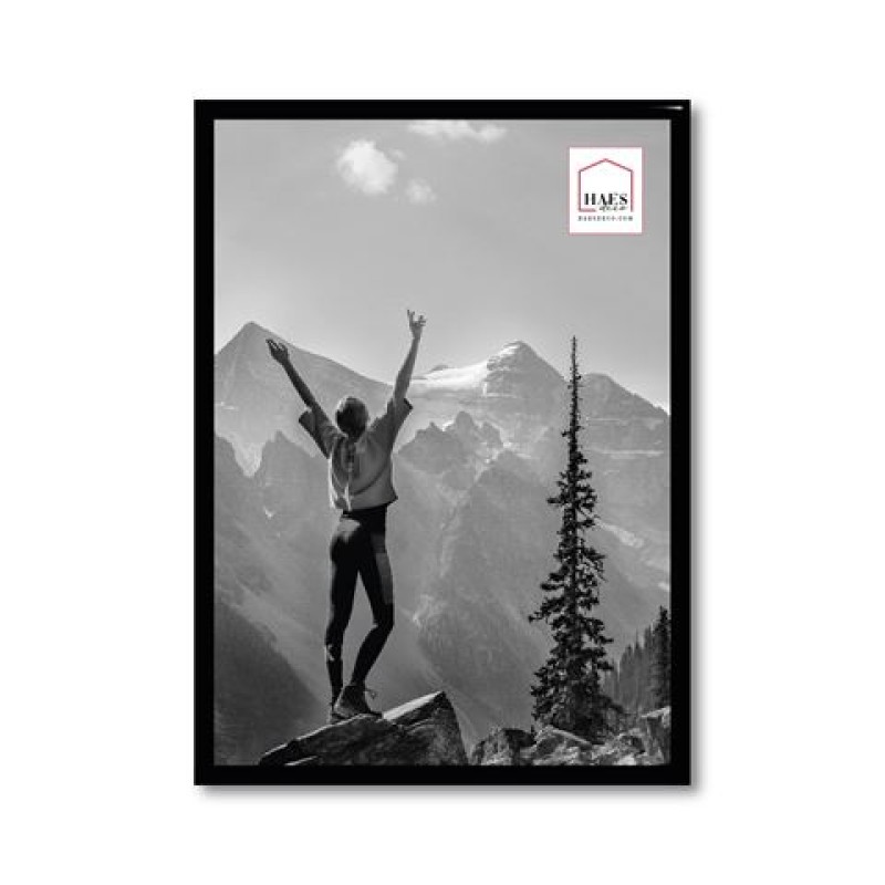 Haes Deco Kunststof Fotolijst EF11B Easy Frame Zwart A4 21x29,7 cm