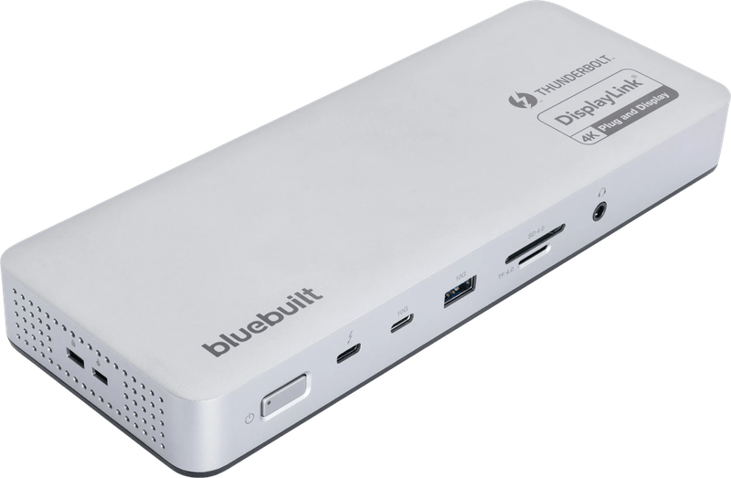 BlueBuilt Thunderbolt 4 Docking Station met DisplayLink
