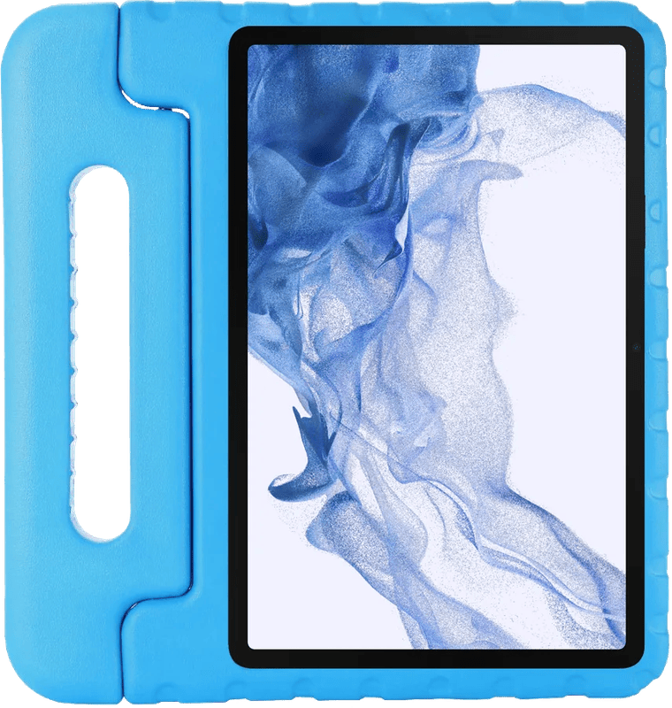 Just in Case Classic Samsung Galaxy Tab S9/S9 FE/S10 FE/S10 Lite Kids Cover Blauw