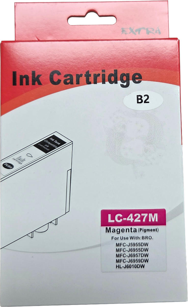 Huismerk Brother LC-427M cartridge magenta