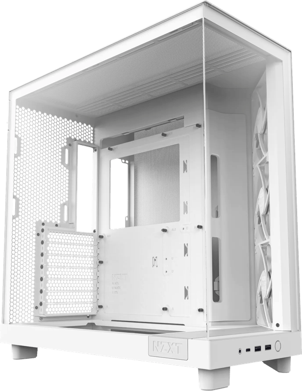 NZXT H6 Flow - Wit