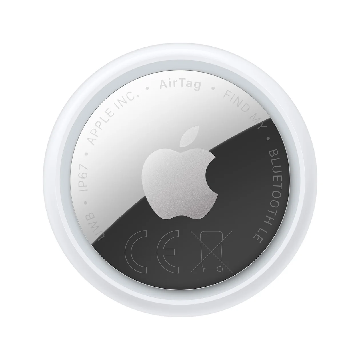 Apple AirTag 2 (1-pack) Telefonie accessoire Wit