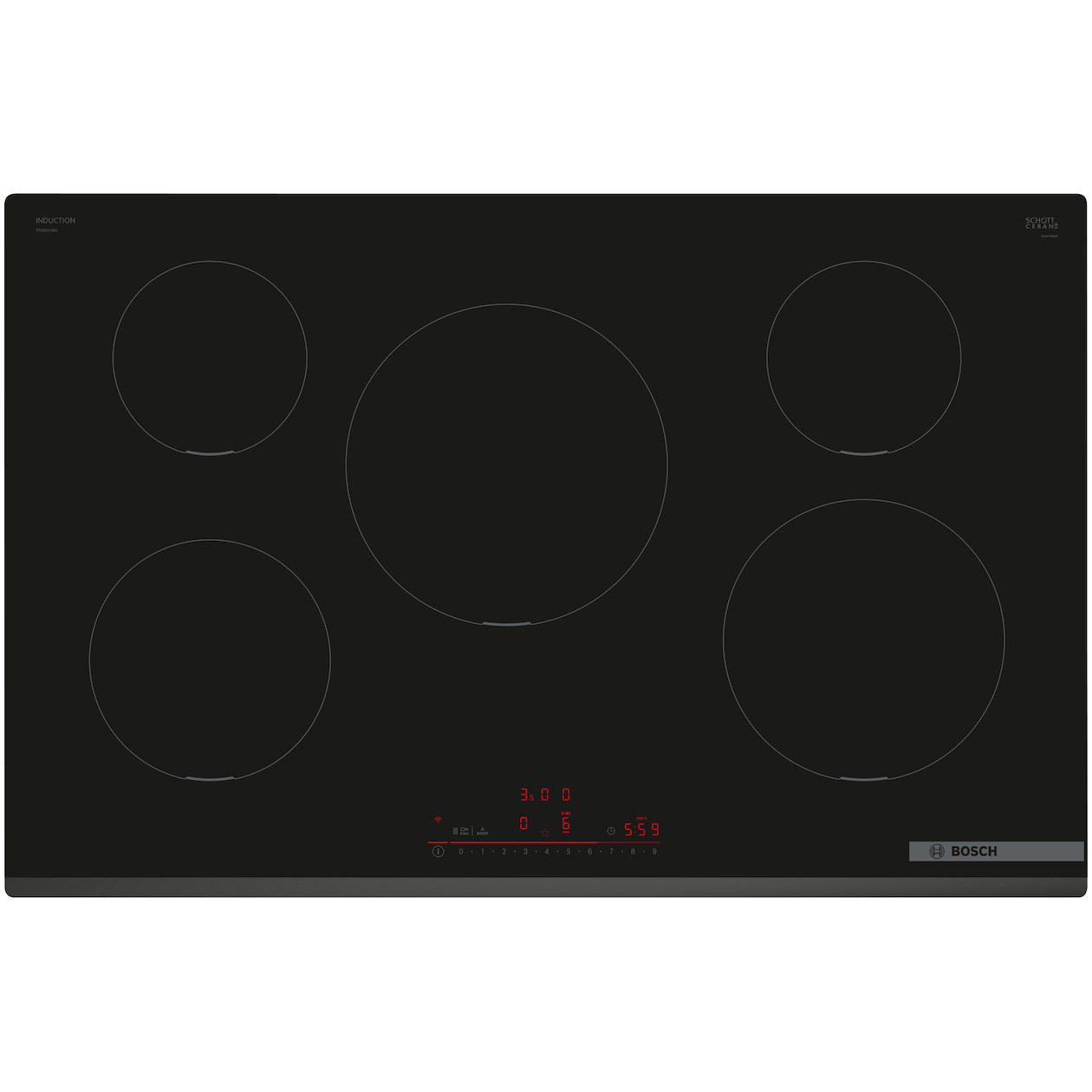 Bosch PIV831HB1E Inductie kookplaat Zwart