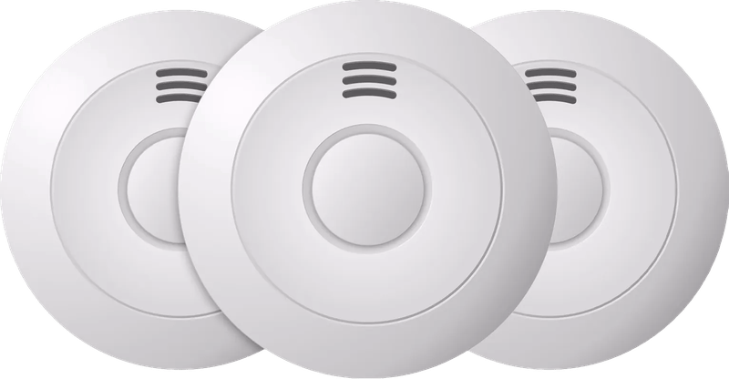 Elro Blue Line CBFS58R Koppelbare Rookmelder 3-pack (10 jaar)