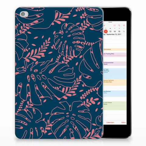 Apple iPad Mini 4 | Mini 5 (2019) | Siliconen hoesje | Palm Leaves