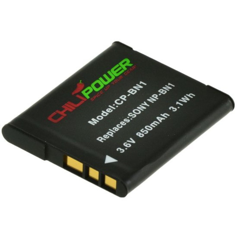 ChiliPower NP-BN1 accu voor Sony - 850mAh