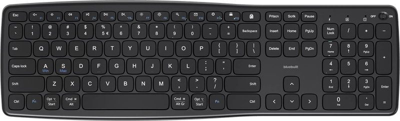 BlueBuilt Draadloos USB Toetsenbord QWERTY
