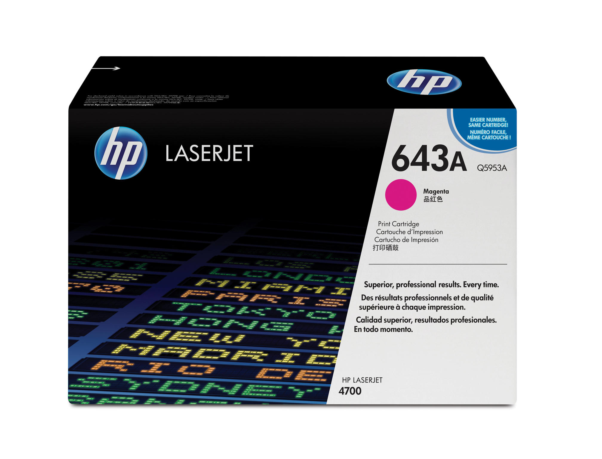 HP 643A toner magenta