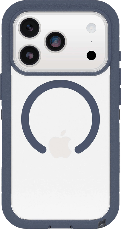 OtterBox Defender Pro XT iPhone 17 Pro Back Cover met MagSafe Magneet Transparant Blauw
