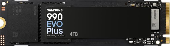 Samsung 990 EVO Plus - Interne SSD - PCIe 4.0 - NVMe 2.0 - 4 TB