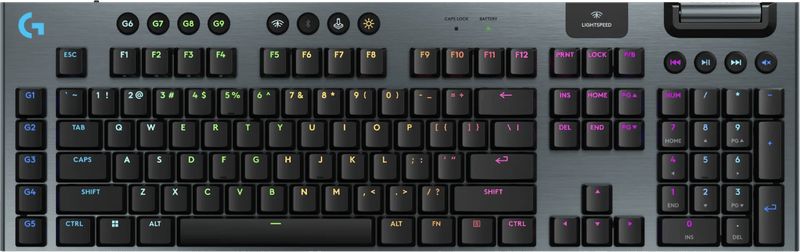 Logitech G915 X Lightspeed Wireless Gaming Toetsenbord Zwart Qwerty