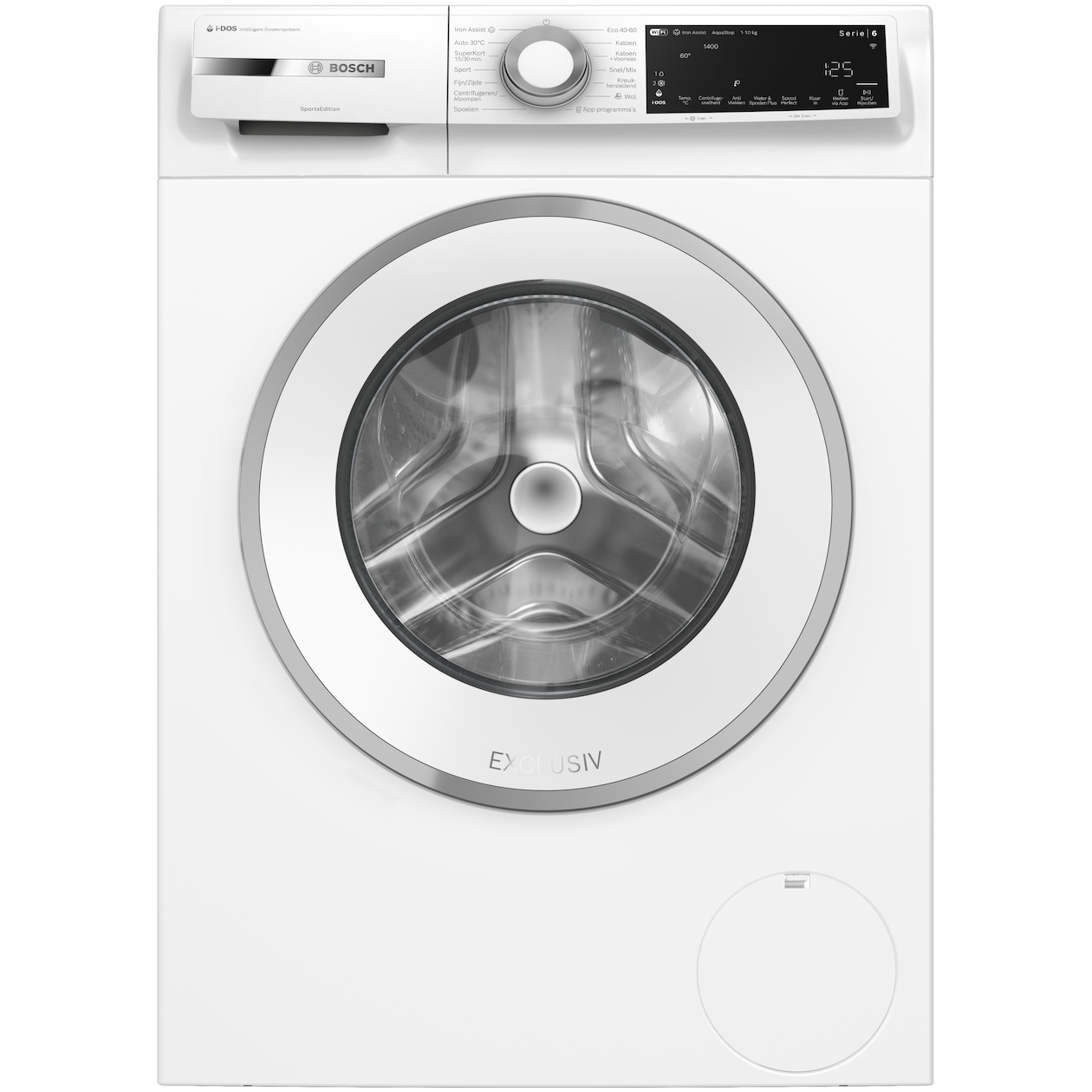 Bosch WGJ254A9NL EXCLUSIV Wasmachine Wit