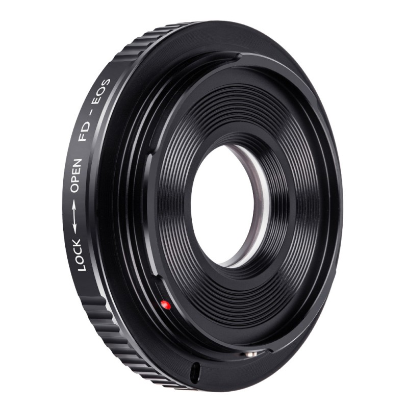 K&F Concept lens adapter Canon FD naar Canon EOS (EF/EF-S) met optisch glas