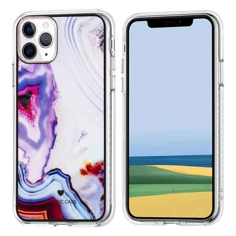 Classic Case Apple iPhone 11 Pro TPU Backcover hoesje - Crystal Gradient
