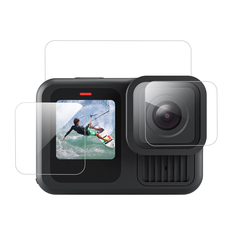 Telesin Screenprotector-set gehard glas voor GoPro 13