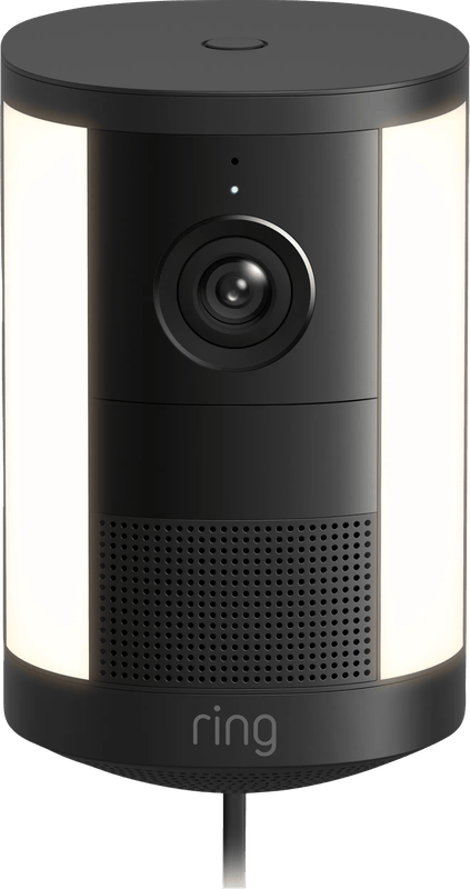 Ring Spotlight Camera 2e Generatie Stekker Zwart